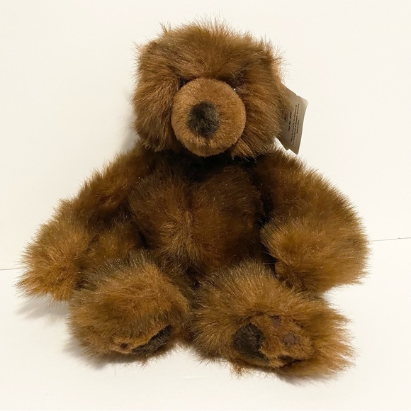 Russ Other - Russ Teddy Bear Timber Plush Brown Grizzly Stuffed Animal Toy Amram 11” Figure